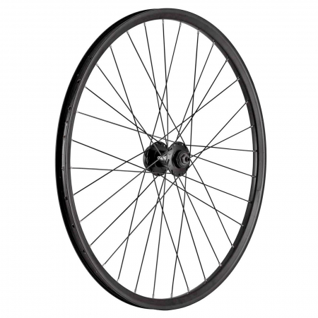 ROTI COMPLETE - Roata fata 26"x32H CERURIM Taurus (559x21), aluminiu dubla, profil frana disc, neagra