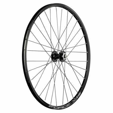 Roata fata 28"/29"x32H FORCE XC Disc (622x19), aluminiu dubla, profil frane disc, neagra [1]