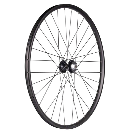 ROTI COMPLETE - Roata fata 29" FORCE XC Disc, aluminiu dubla, 32H, profil frana disc, negru
