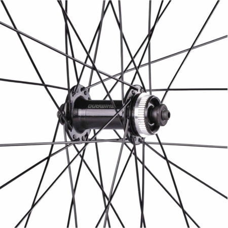 Roata fata 29" FORCE XC Disc, aluminiu dubla, 32H, profil frana disc, butuc Shimano TX505, negru [2]