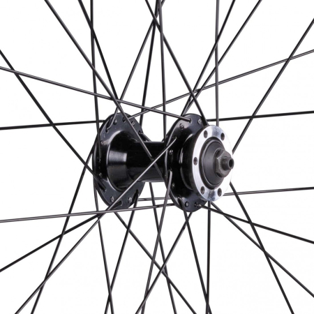 Roata fata FORCE XC Disc, aluminiu dubla, 32H, profil frana disc, 622x23, negru [2]