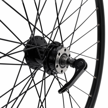 Roata Fata Taurus 29", Disc Brake, Butuc Spate QR, 32H, Negru [1]