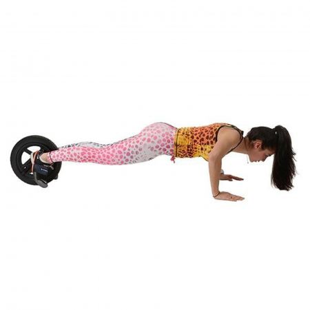 Roata profesionala fitness HMS WA06, neagra [3]