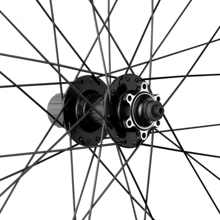 Roata spate 29" FORCE XC Disc, aluminiu dubla, 32H, profil frana disc, negru [2]