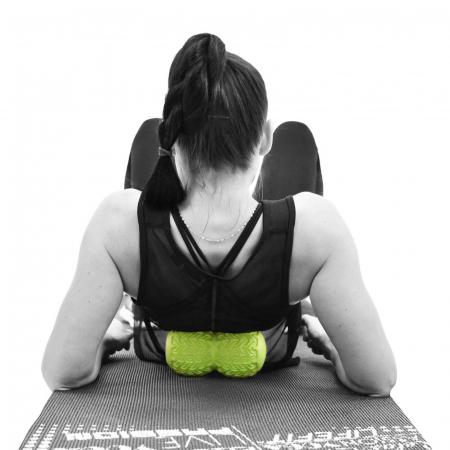 Rola masaj 10 cm Twinsoft, verde [2]