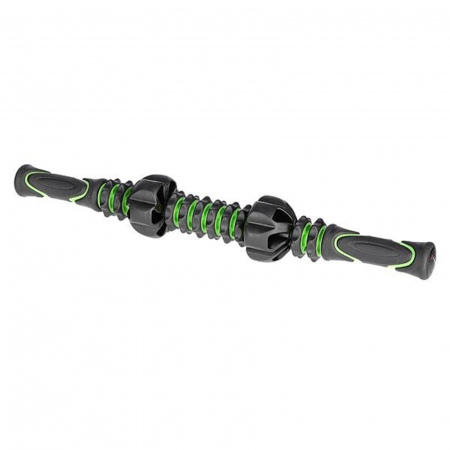 MASAJ - Rola masaj HMS MS01, 50x5 cm, negru/verde