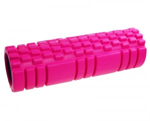 FITNESS - Rola Yoga LIFEFIT 45x14 cm, roz