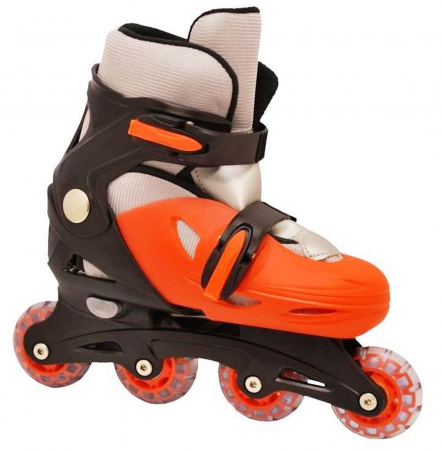 ROLE - Role fete negru/portocaliu, marimea M (35-38)