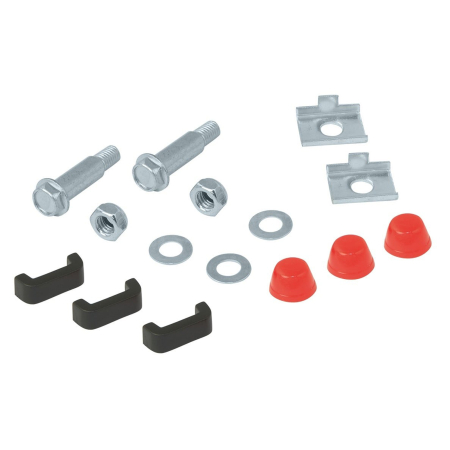 Roti ajutatoare FORCE, plastic, alb/negru [1]