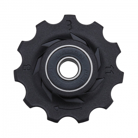 Rotite schimbator BBB BDP-02 RollerBoys 11T, pe rulment, negre [2]