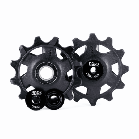 PIESE SCHIMBATOARE - Rotite schimbator BBB BDP-10X RollerBoys 12T pentru SHIMANO Road, negru