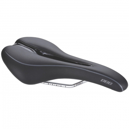 SEI - Sa bicicleta BBB BSD-72 SportComfort anatomic, sine CrMo, neagra