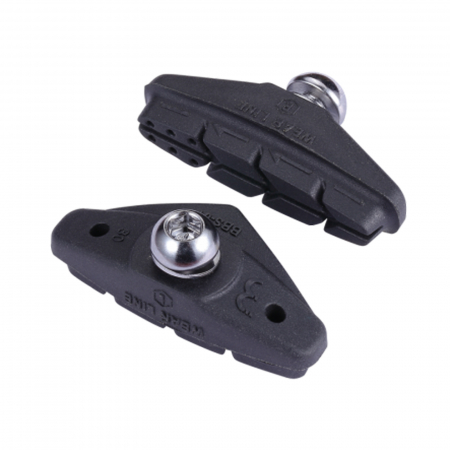 FRANE - Saboti de frana BBB BBS-01D91 RoadStop Deluxe, 55 mm, negru