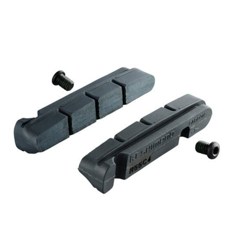 SABOTI FRANA - Saboti frana SHIMANO R55C4 PT. compatibili jante carbon biciclete sosea, negru