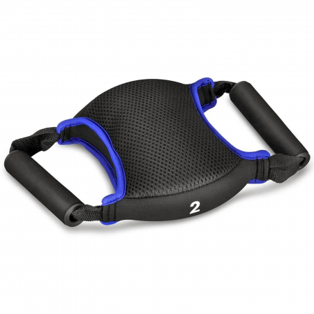 GREUTATI INCHEIETURI - Sac pentru exercitii SPOKEY 2 kg, negru/albastru