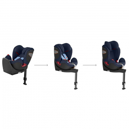 Scaun auto 0-25 kg GB Convy-fix London Grey [1]