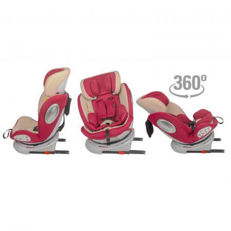 Scaun Auto 0-36 Kg Hapi Ozy - Rosu [3]