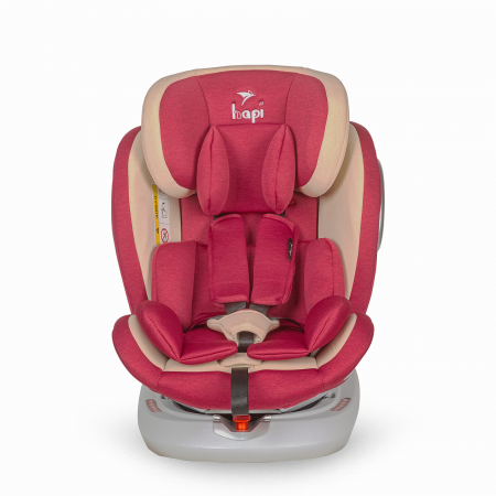 Scaun Auto 0-36 Kg Hapi Ozy - Rosu [4]