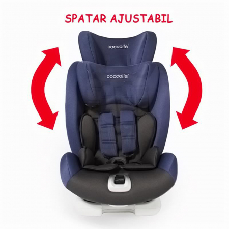 Scaun auto cu Isofix grupa 9-36 kg COCCOLLE Vela-Fix albastru [1]