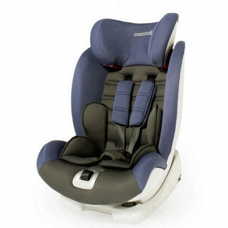 SCAUNE AUTO COPII 9-36 KG - Scaun auto cu Isofix grupa 9-36 kg COCCOLLE Vela-Fix albastru