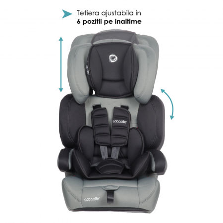 Scaun auto grupa 9-36 kg COCCOLLE Arra Lunar Rock [9]