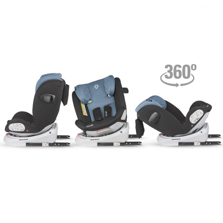 Scaun auto iSize 40-150 cm COCCOLLE Lyra Celestial blue [1]