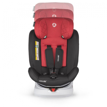 Scaun auto iSize 40-150 cm COCCOLLE Lyra Dahlia red [15]