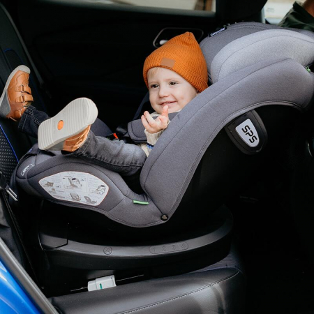 Scaun auto iSize 40-150 cm Coccolle Nyota Moonlit grey+Coccolle Parasolar auto cu ventuze [20]