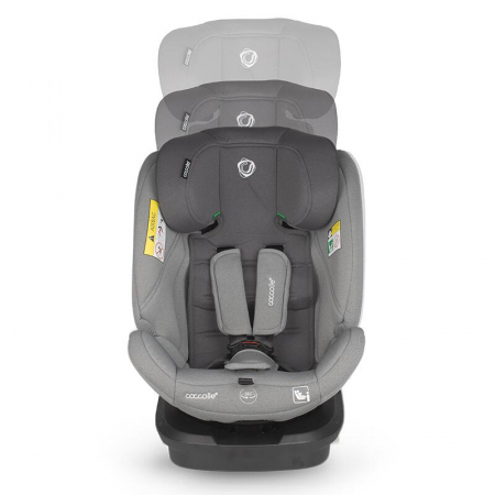 Scaun auto iSize 40-150 cm Coccolle Nyota Moonlit grey+Coccolle Parasolar auto cu ventuze [10]