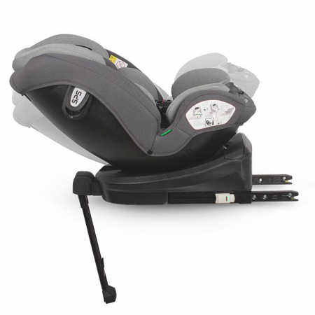 Scaun auto iSize 40-150 cm COCCOLLE Sidra Diamond black [9]