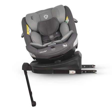 Scaun auto iSize 40-150 cm Coccolle Sidra Diamond black + Coccolle protectie bancheta auto mica [8]