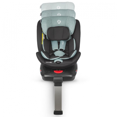 Scaun auto iSize 40-150 cm Coccolle Vigo Emerald green+Coccolle Parasolar auto cu ventuze [7]