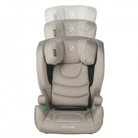 Scaun auto iSize COCCOLLE Elona Sand beige, 100-150 cm [8]