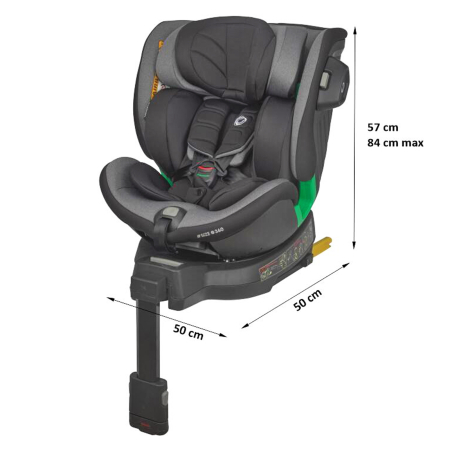 Scaun auto premium iSize COCCOLLE Mago 40-150 cm [4]