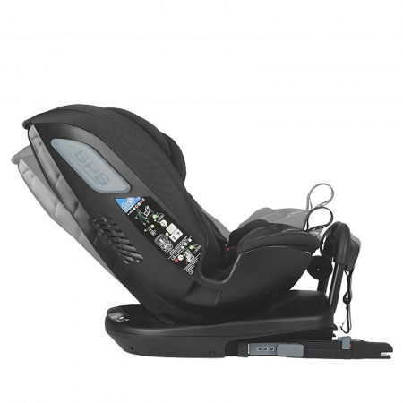 Scaun auto rotativ iSize COCCOLLE Velsa Jet black [9]