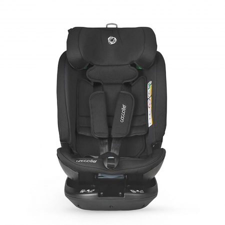 Scaun auto rotativ iSize COCCOLLE Velsa Jet black [11]