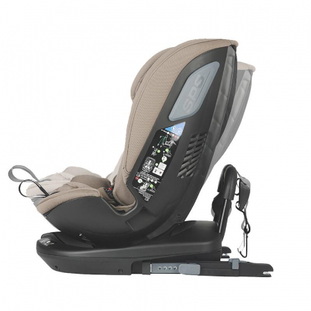 Scaun auto rotativ iSize COCCOLLE Velsa Taupe brown [5]