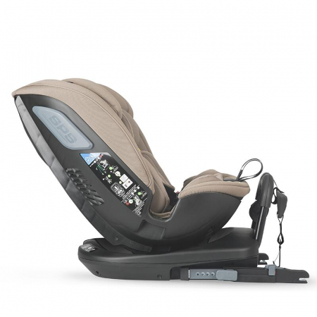 Scaun auto rotativ iSize COCCOLLE Velsa Taupe brown [8]