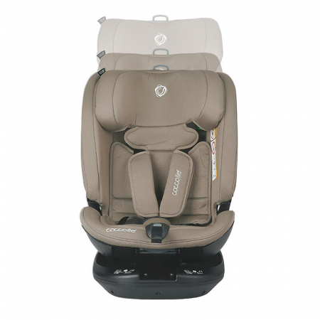 Scaun auto rotativ iSize COCCOLLE Velsa Taupe brown [14]