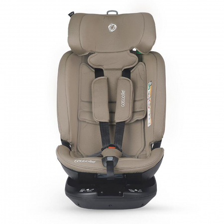 Scaun auto rotativ iSize COCCOLLE Velsa Taupe brown [13]