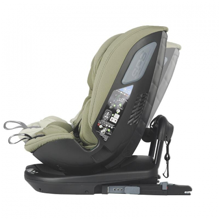 Scaun auto rotativ iSize COCCOLLE Velsa Taupe brown [6]