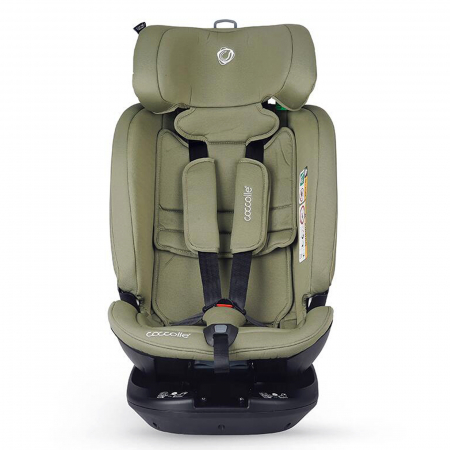 Scaun auto rotativ iSize COCCOLLE Velsa Moss green [11]