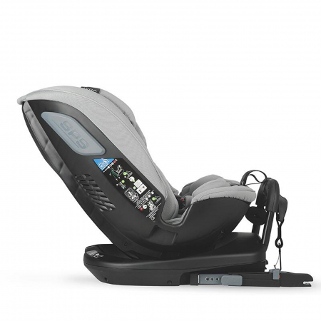 Scaun auto rotativ iSize COCCOLLE Velsa Neutral grey [7]