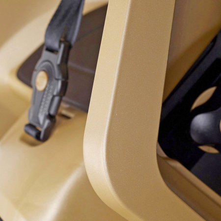 Scaun copii spate POLISPORT Bubbly Maxi Plus CFS, gri/maro [3]