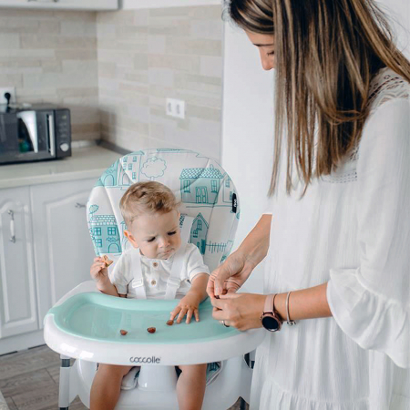 Scaun de luat masa COCCOLLE Fino Pastel Lavender [15]