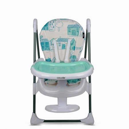 Scaun de luat masa COCCOLLE Fino Pastel Turquoise [8]