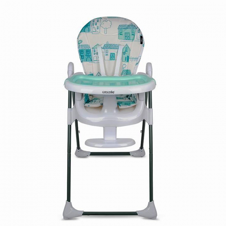 Scaun de luat masa COCCOLLE Fino Pastel Turquoise [4]