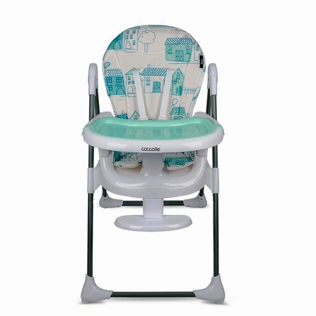 Scaun de luat masa COCCOLLE Fino Pastel Turquoise [7]