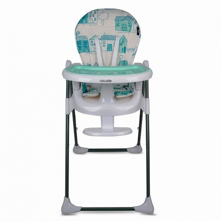 Scaun de luat masa COCCOLLE Fino Pastel Turquoise [3]