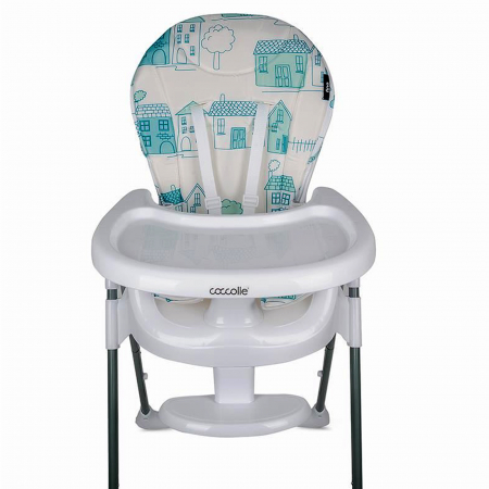 Scaun de luat masa COCCOLLE Fino Pastel Turquoise [19]